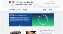 Desktop Screenshot of ambafrance-ng.org
